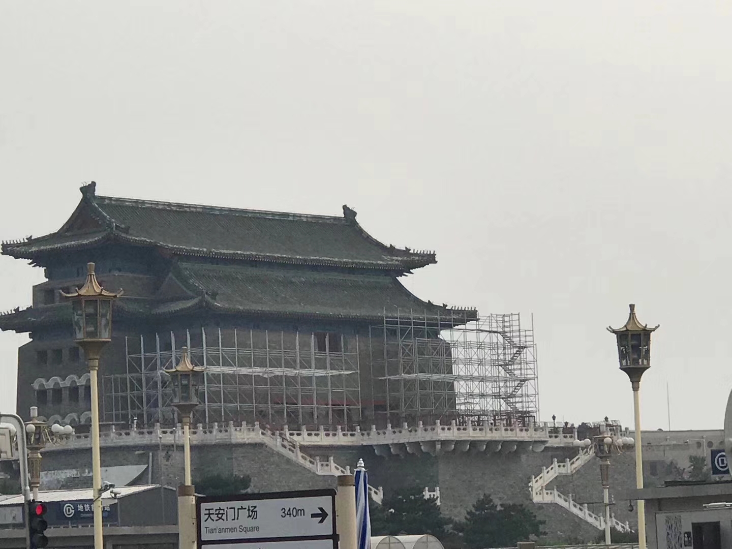 盤扣式腳手架比傳統腳手架施工周期短，效果更好！(圖1)